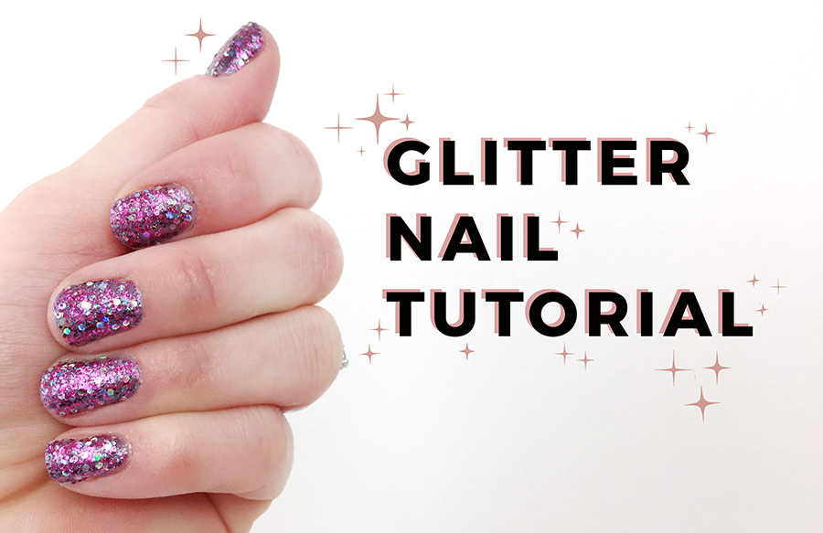 Glitter Nail Tutorial Mod Circus