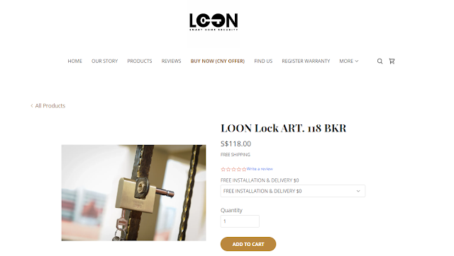 Loon Lock Website