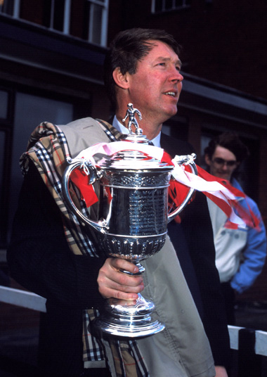 Old Scottish Football Aberdeen v Hearts 1986 Scottish Cup Final Hampden
