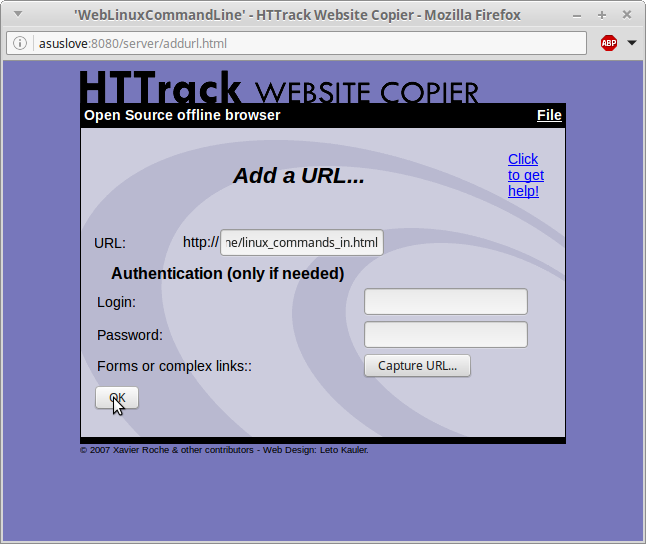 Linux 2000. 49. Copier перевод. Httrack. Httrack website copier что за программа.