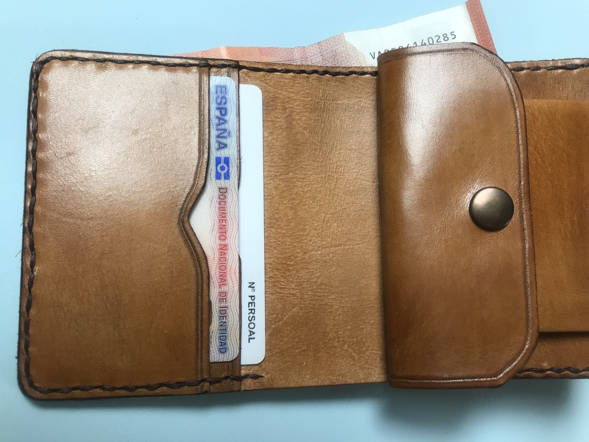 La ventana del cuero Cómo hacer esta carterabilletera de cuero