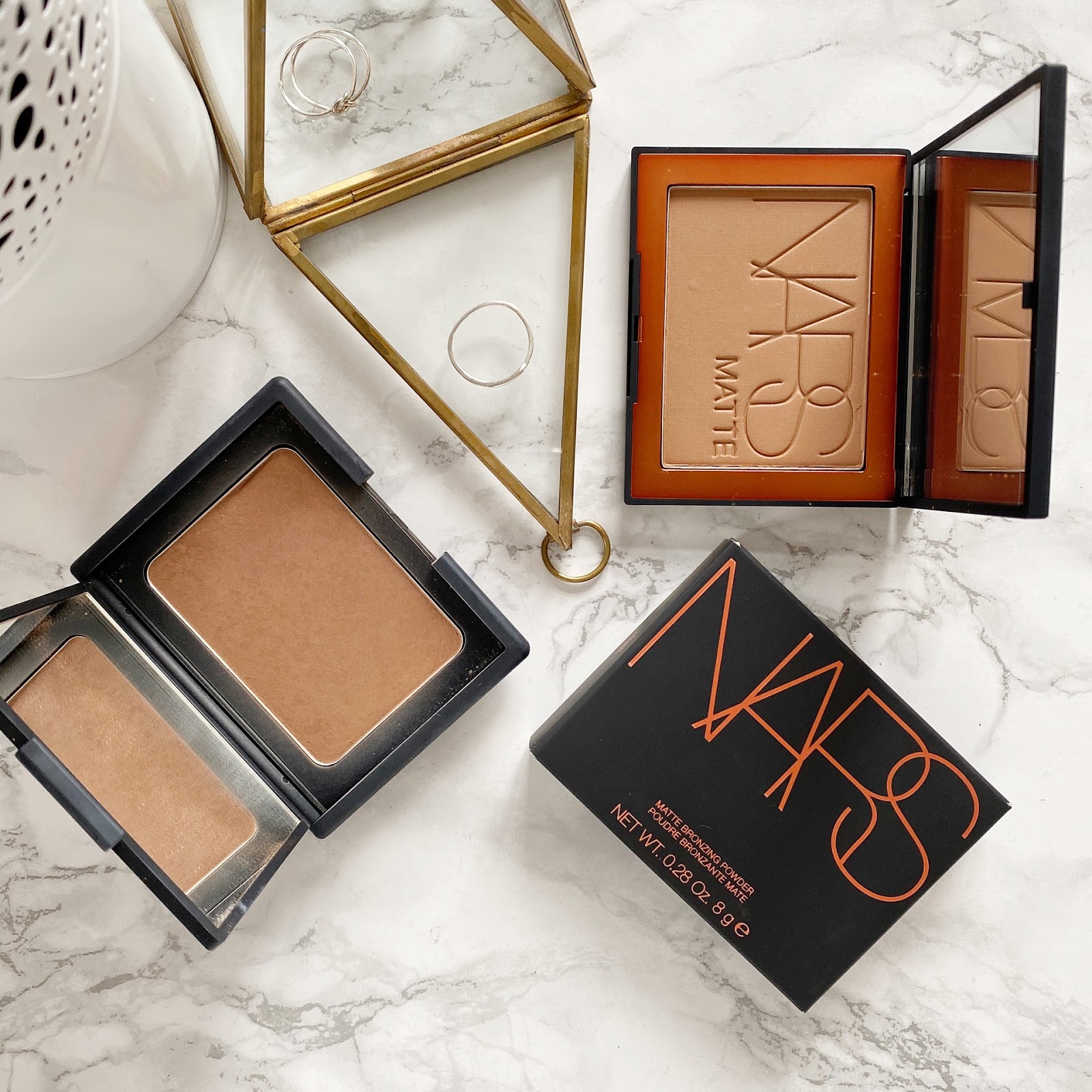 Makeup | NARS Laguna Bronzing Powder Original vs Matte | Danielle's Beauty