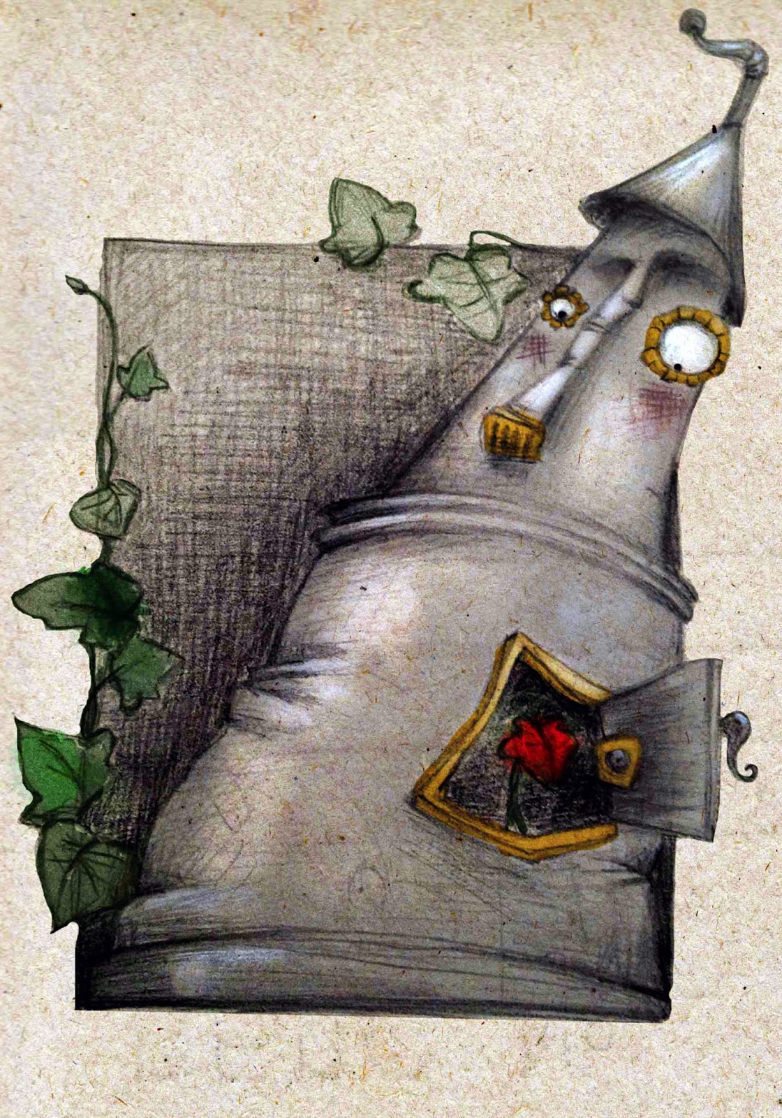 il cassetto dei disegni Uomo di latta