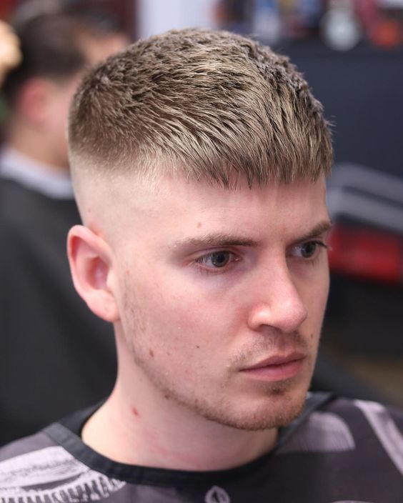 Buzz Cut Corte Curto Masculino Buzz Corte De Cabelo Curto