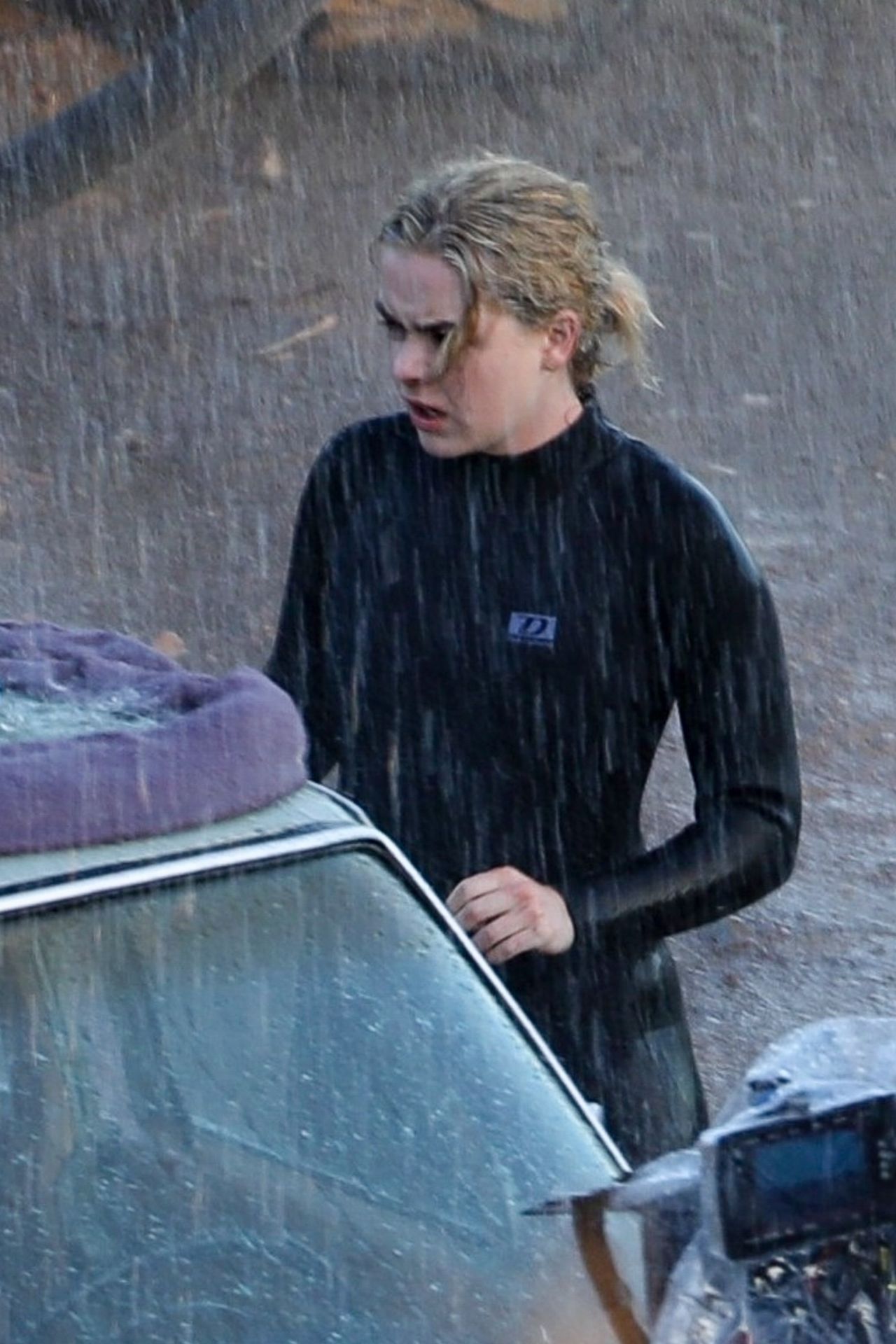 Celebrity Wetlook Archive: Kiernan Shipka “Swimming With Sharks” Behind