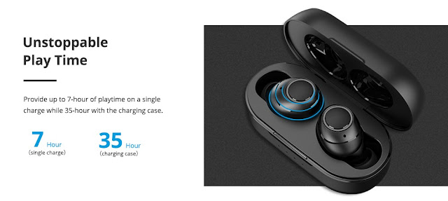 Tronsmart lança earbuds Onyx Free com esterilização UV contra Coronavirus