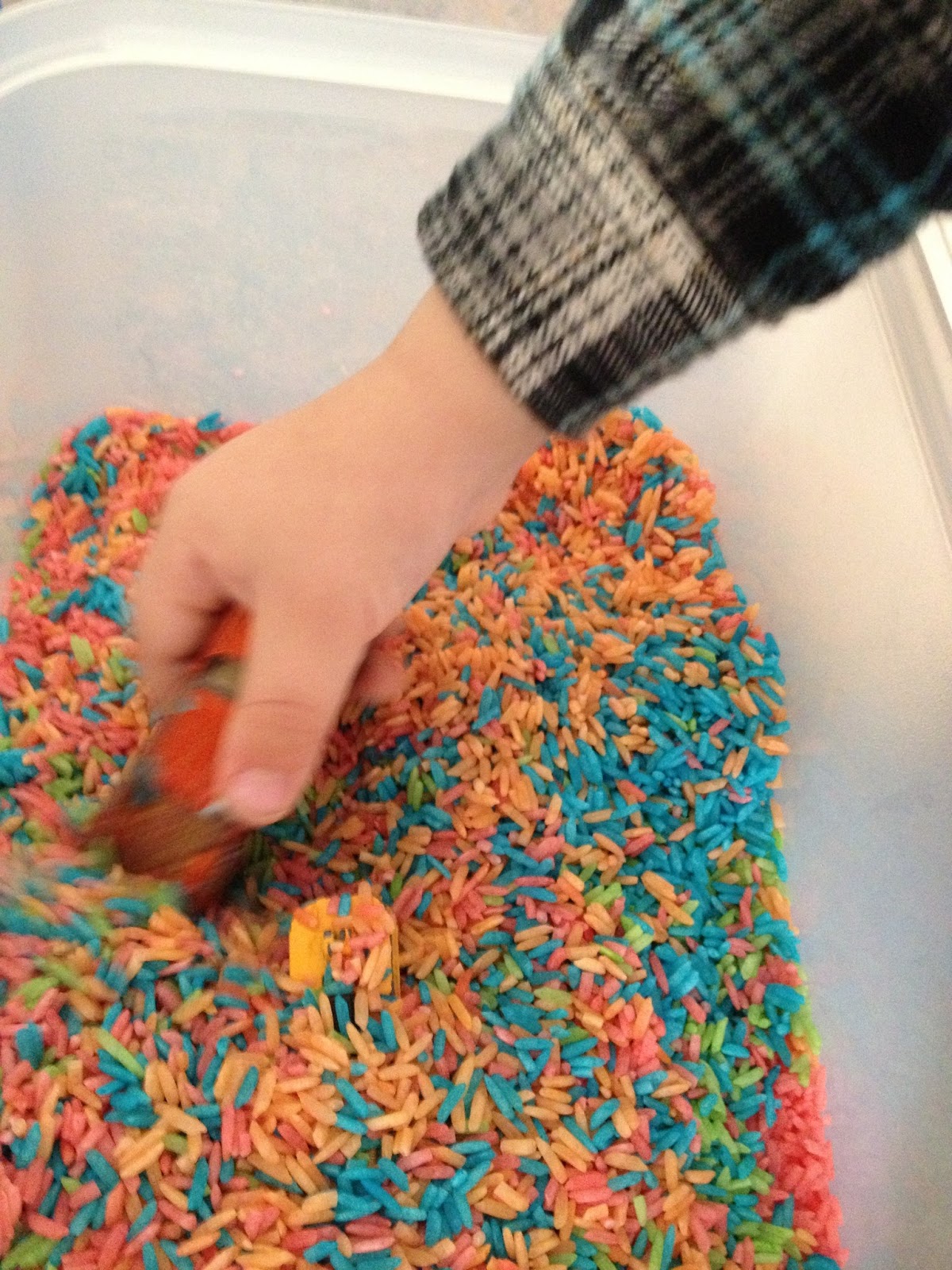 A Real Life Mum: Coloured Pasta and Rice