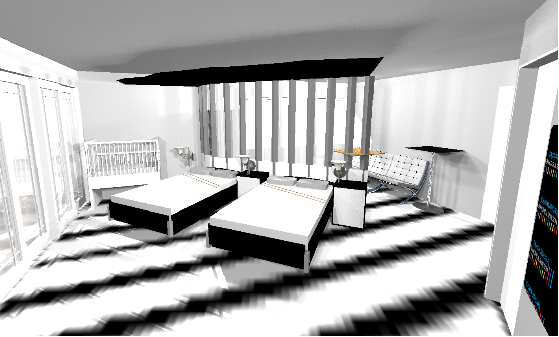 Interiores 3: Diseno de Color habitacion doble y suite