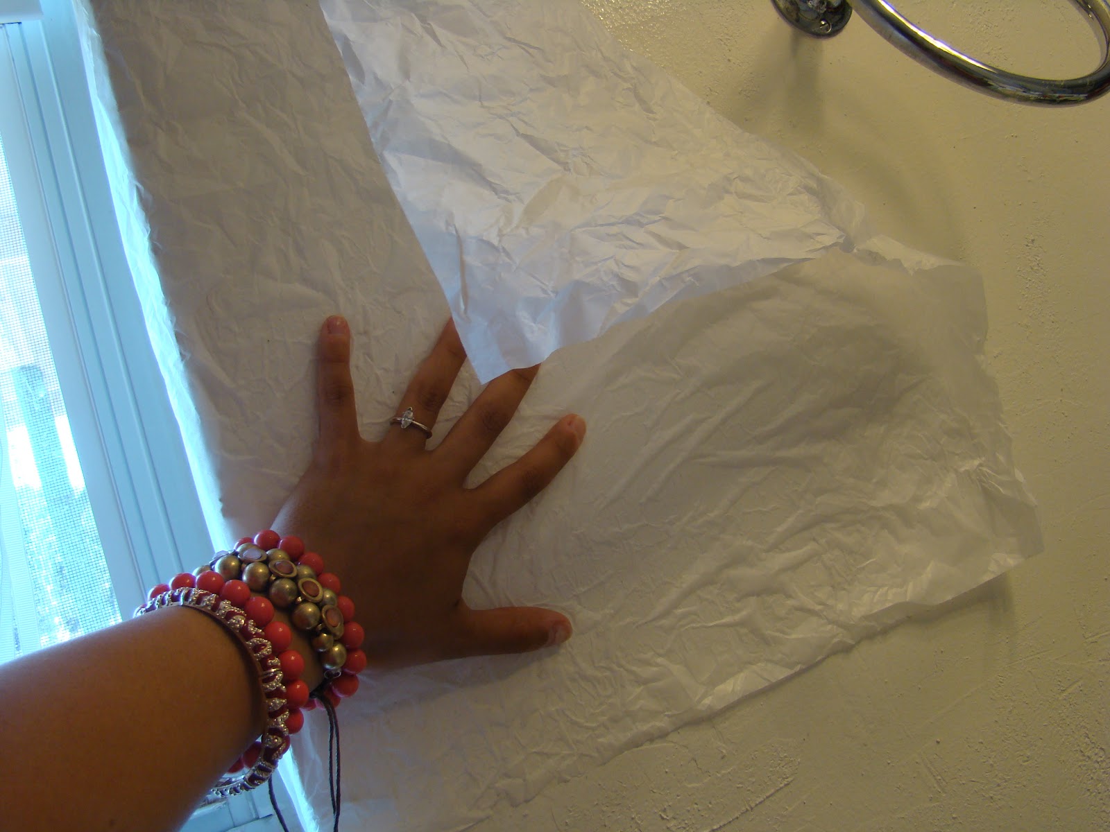 One Life to Love Tissue Paper Walls.