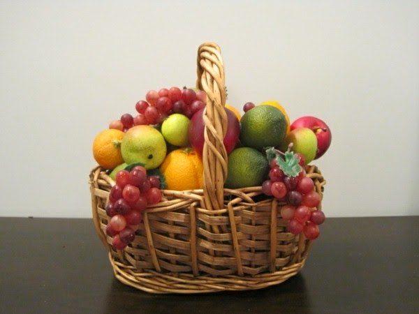 Artificial fruit as decoration