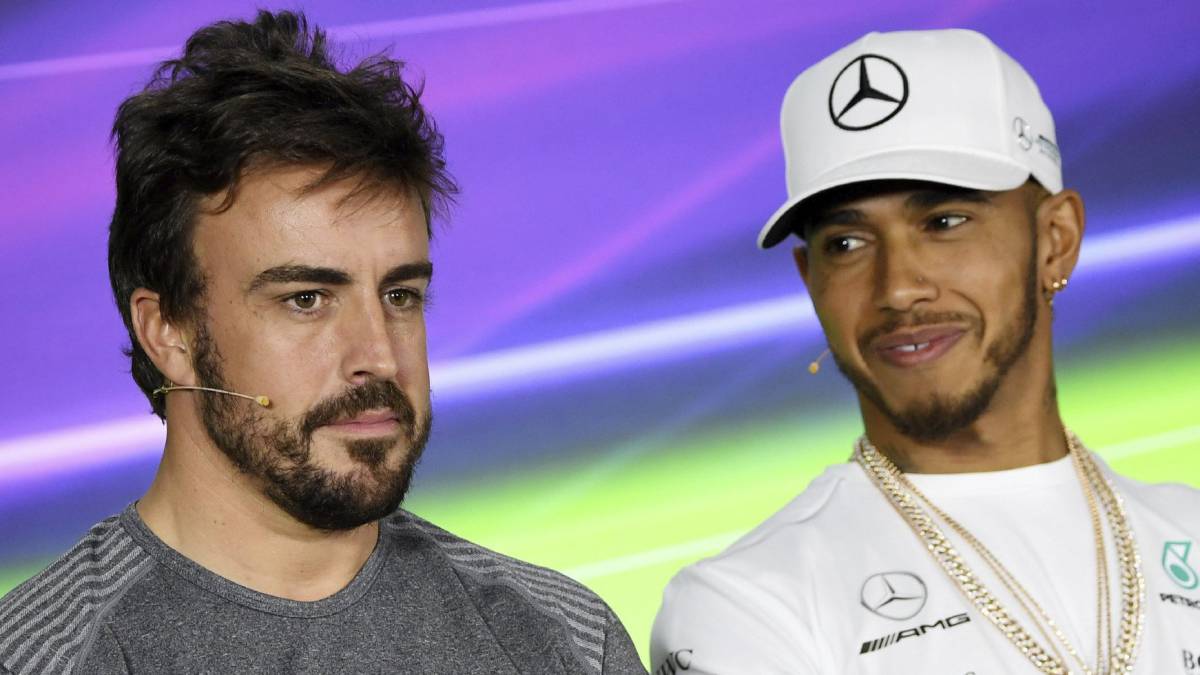 Formula 1 Worldchampionship AlonsoHamilton, pique en la rueda de prensa para empezar Formula 1 Worldchampionship AlonsoHamilton, pique en la rueda de prensa para empezar