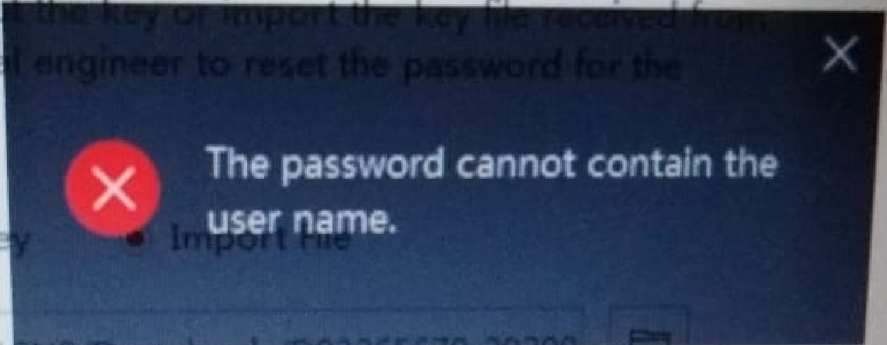 Cannot accept. Username cannot contain. Password cannot contain your username. Failed to reset password timed out Hikvision. Username cannot contain change.