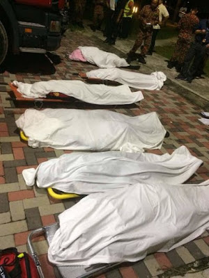 Anggota Bomba Maut dalam Operasi Menyelamat Mangsa Lemas