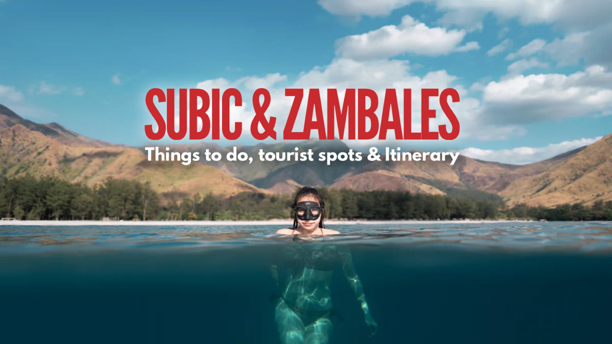 subic day tour itinerary