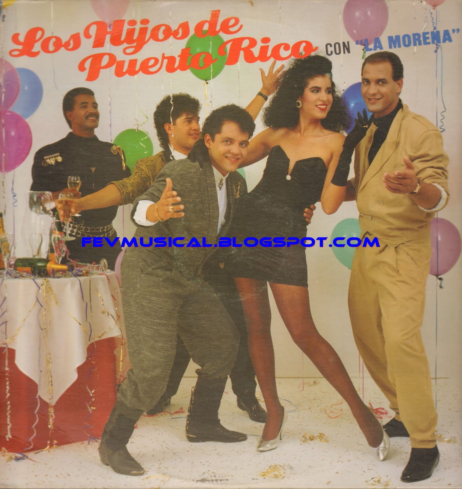 FEV MUSICAL: 1989 - Los Hijos Del Puerto Rico - Con La Morena (THRodven)