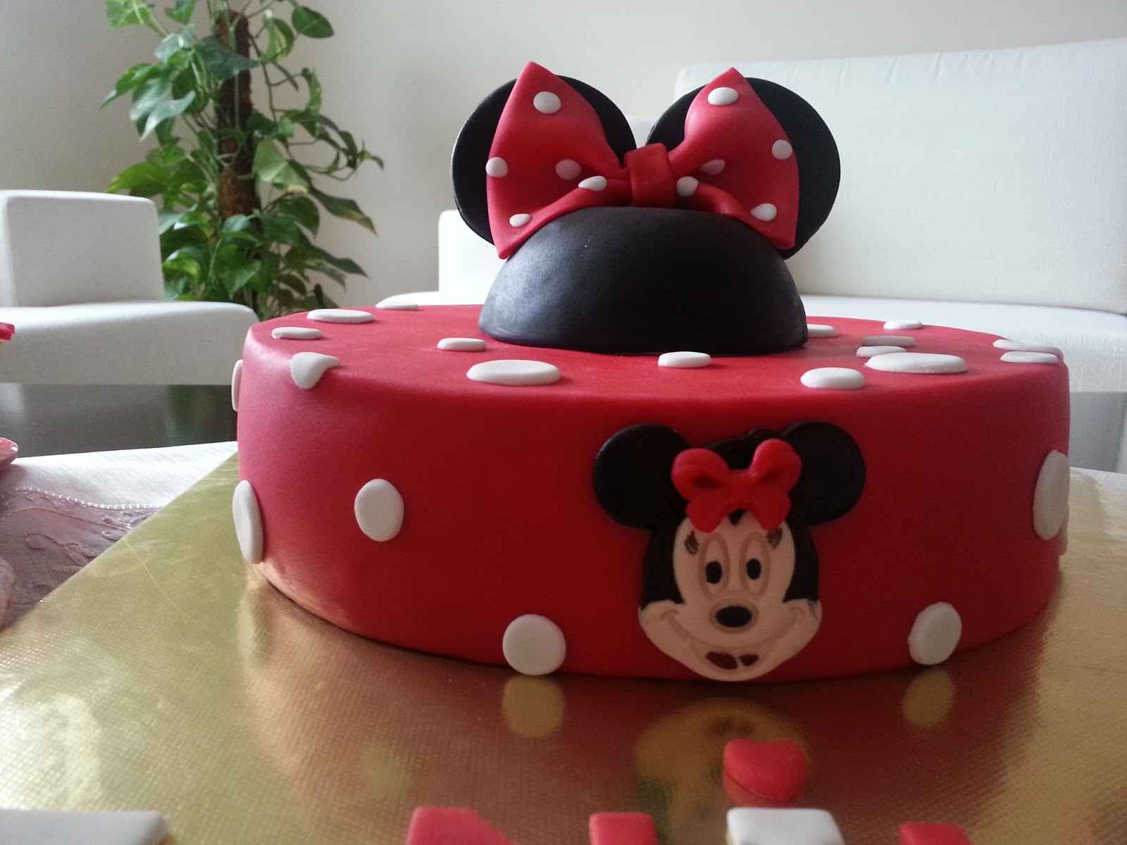 Şanslı Kurabiyeler Minnie Mouse Pasta