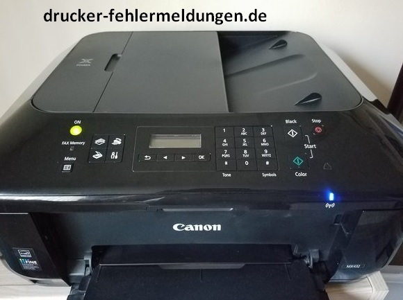 Canon Drucker Fehlercode 5b00 - Lösung