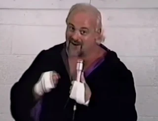 Smoky Mountain Wrestling - Kevin Sullivan threatened to stab The Bullet