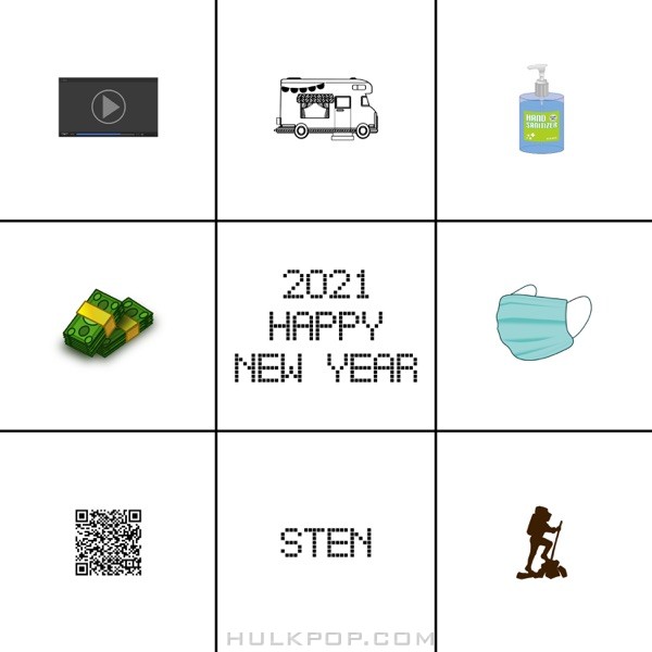 STEN – Happy New Year (feat. 주지운) – Single
