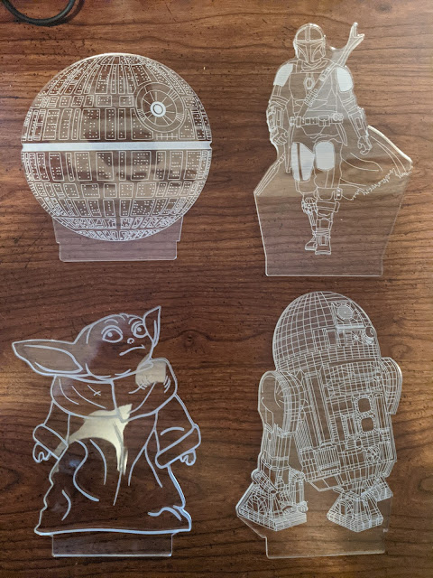 Star Wars Acrylic Plates