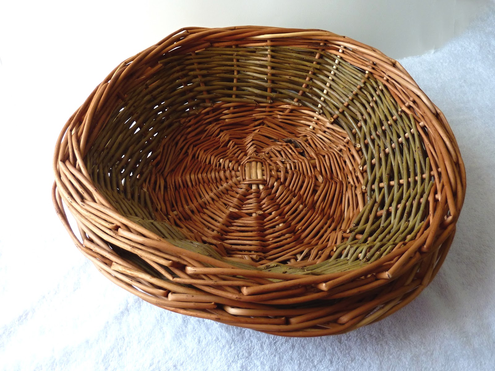 Weaving baskets