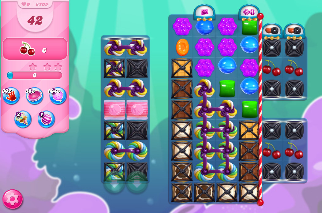 Candy Crush Saga level 8705