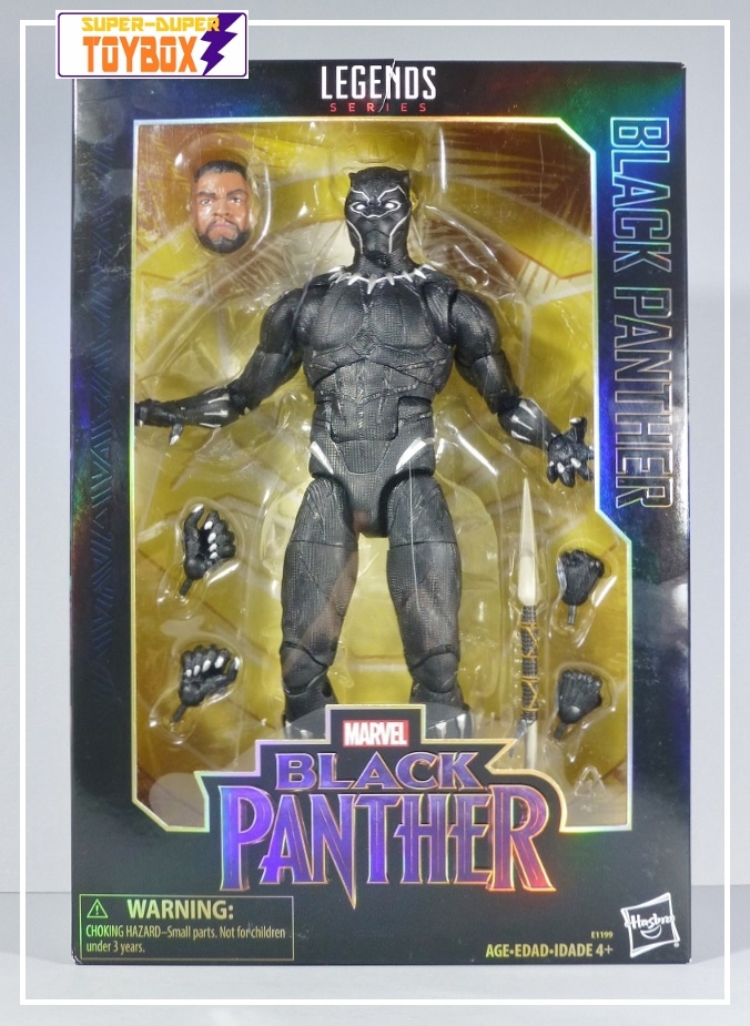 SuperDuperToyBox 12" Marvel Legends Black Panther