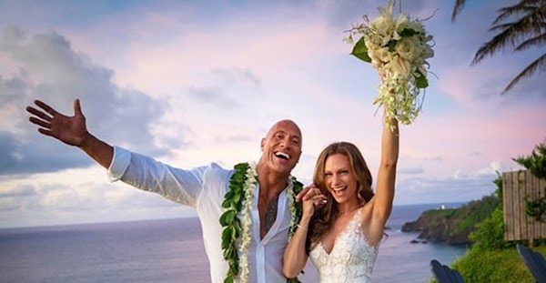 Dwayne “The Rock” Johnson se casó con Lauren Hashian 