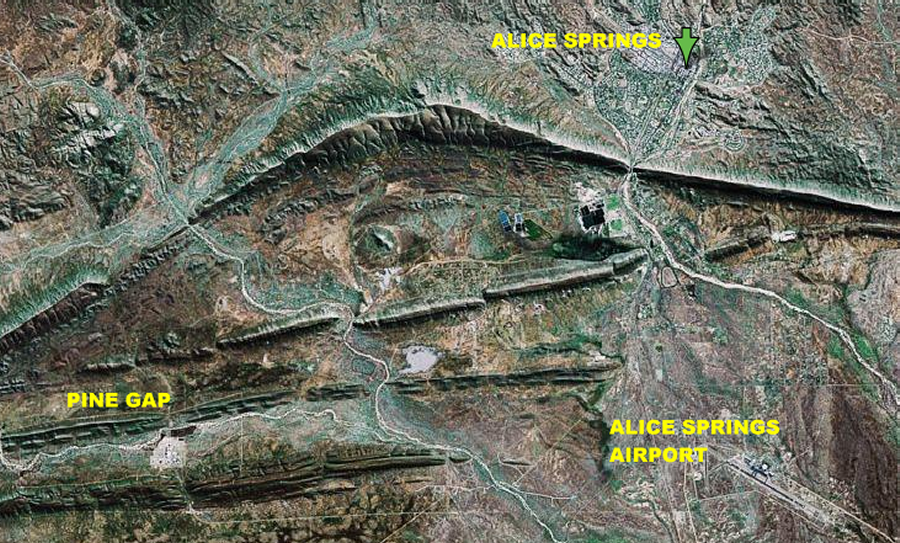 Hla Oo's Blog Pine Gap The U.S. Spy Hub In The Middle Of Australia