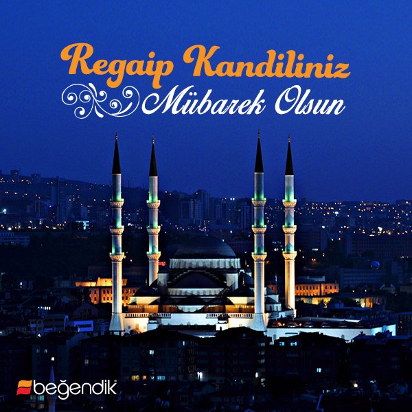 Regaib Kandili Resimli Mesajları