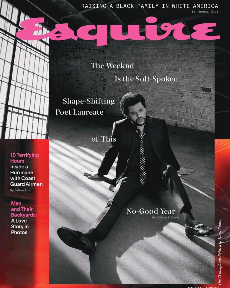 DIARY OF A CLOTHESHORSE: The Weeknd covers Esquire US September 2020