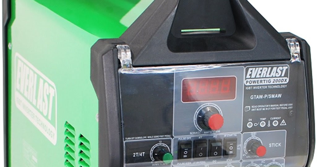 "REVIEW" Everlast PT200DV PowerTig 200DV 200AMP 110/220 Dual Voltage