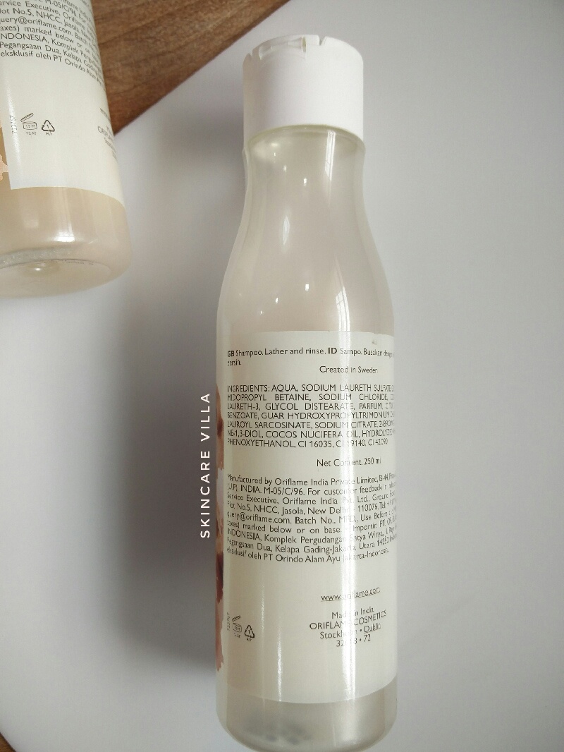 Oriflame Love Nature Wheat And Coconut Shampoo Review Skincare Villa