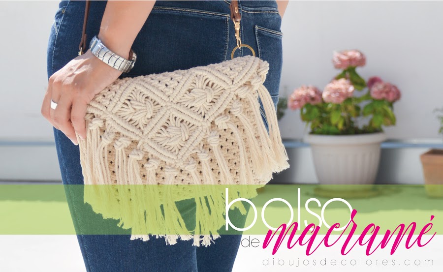 Bolso de Macrame paso a paso