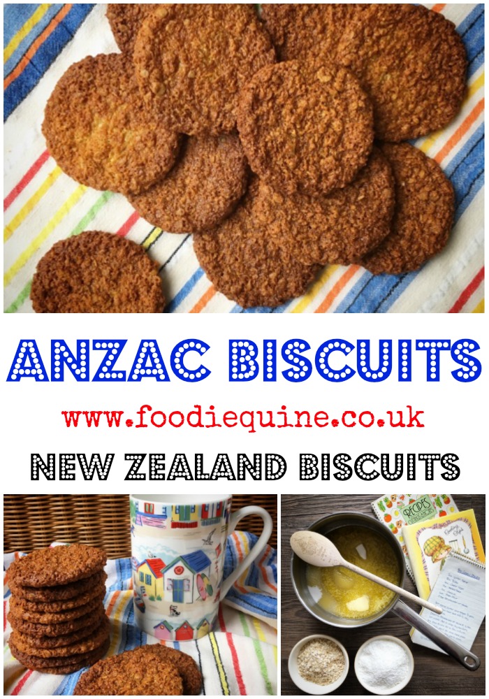 New Zealand Biscuits aka Anzac Biscuits Foodie Quine Edible
