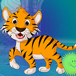 Play Games4King - G4K Fearless Tiger Escape Game