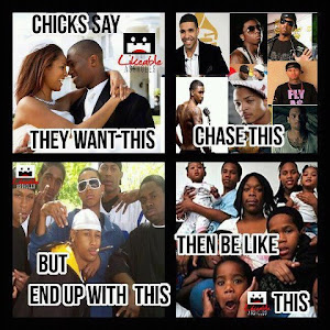 You choose these type of niggas "