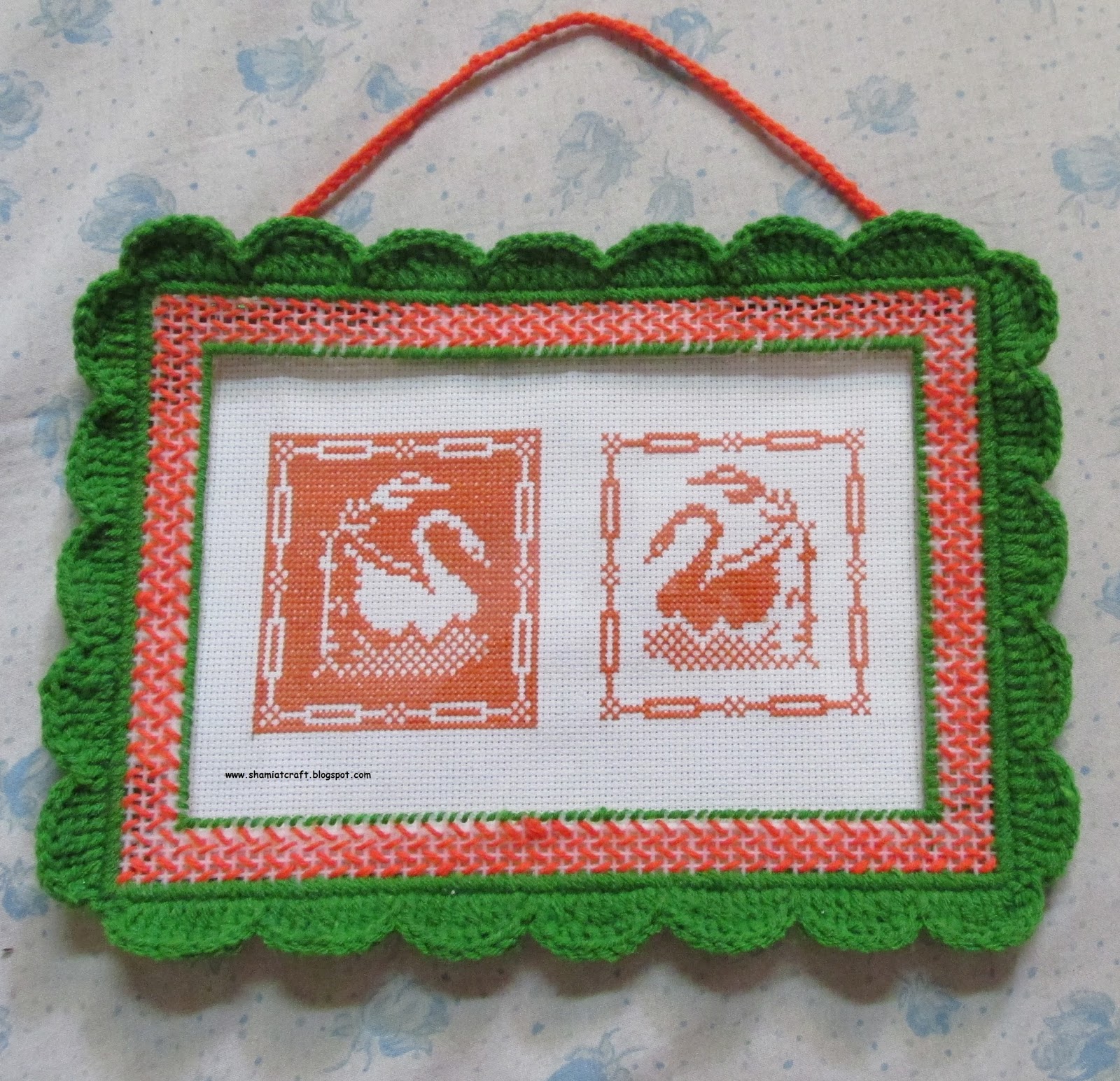 MY CRAFT WORKS Plastic canvas Photo frame