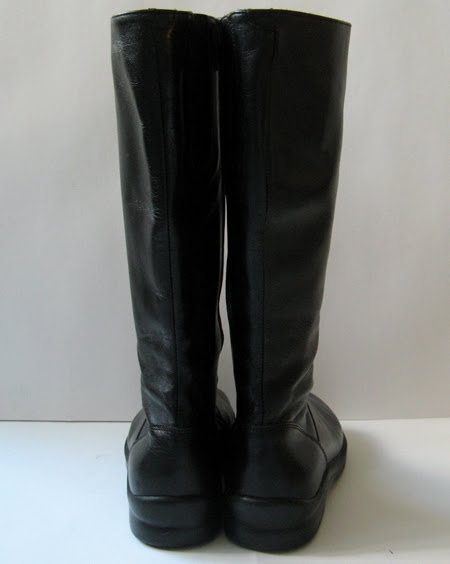 BIRKENSTOCK TALL BLACK LEATHER RIDING BOOTS WOMENS SIZE 7