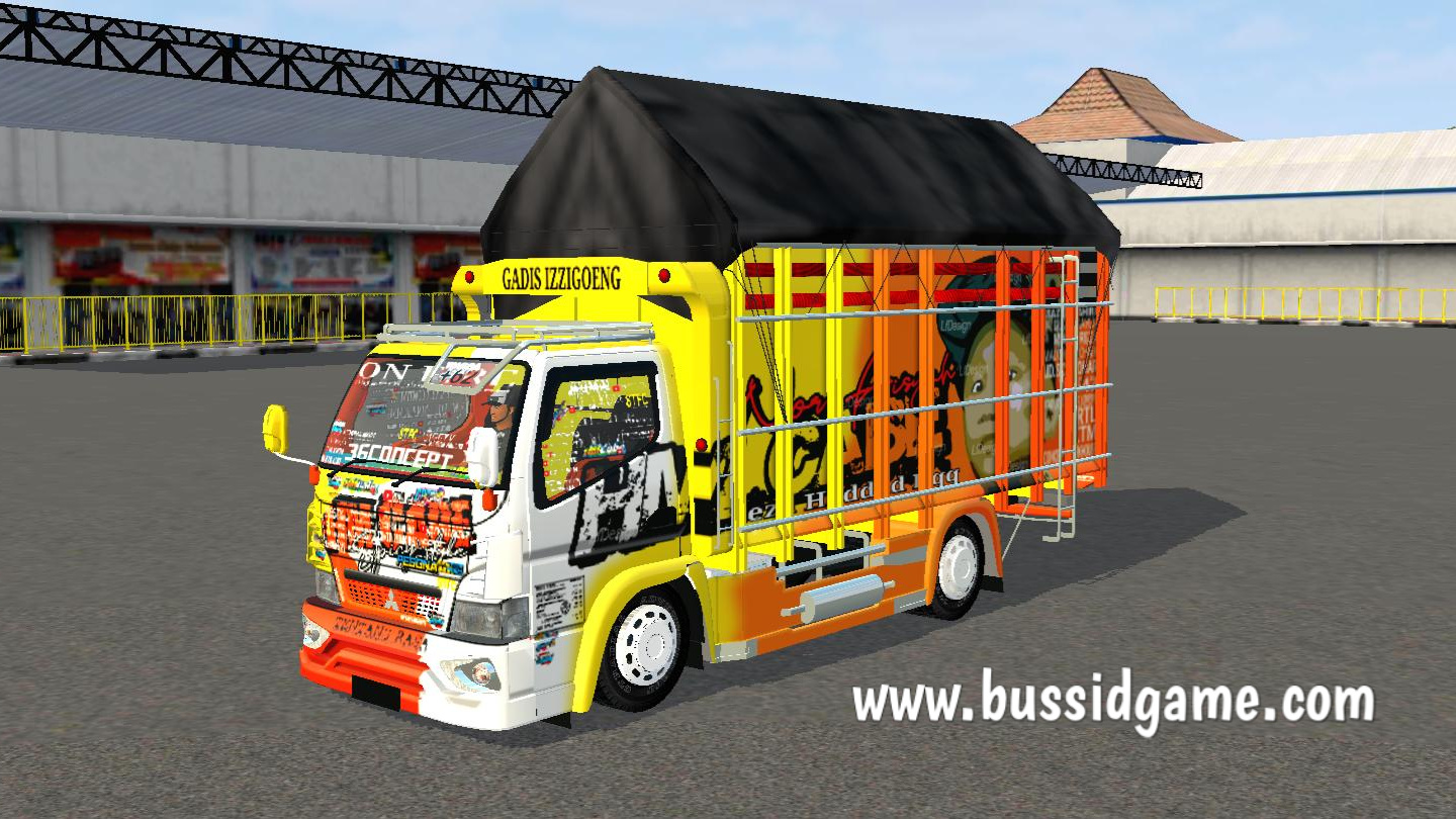 Mod Truck Canter New HM Cabe By RMC Creation Gudang