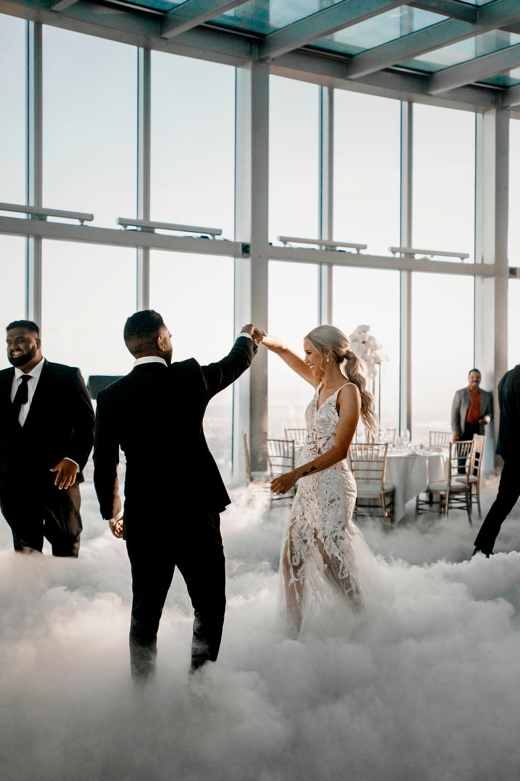 brooke and liam's white and gold wedding | to the aisle gold coast Dahlia and Grace Photography and Film weddings gold coast australia bridal gowns florals venue
