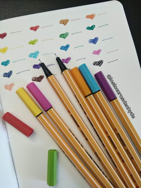 swatches rotuladores 0.4mm pack de 20 de Stabilo