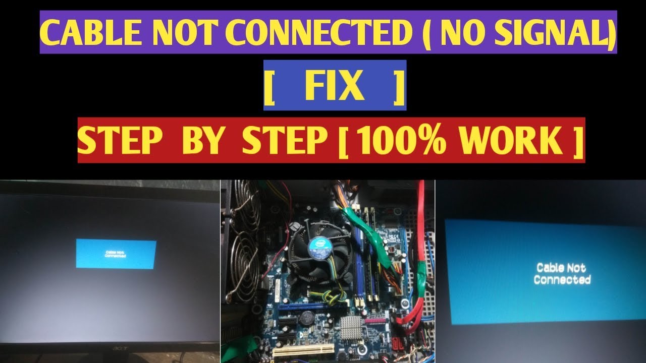 Cable not connected. Signal Cable not connected монитор. Acer Cable not connected. No Cable connected монитор. Cable not connected на мониторе при включении компьютера.