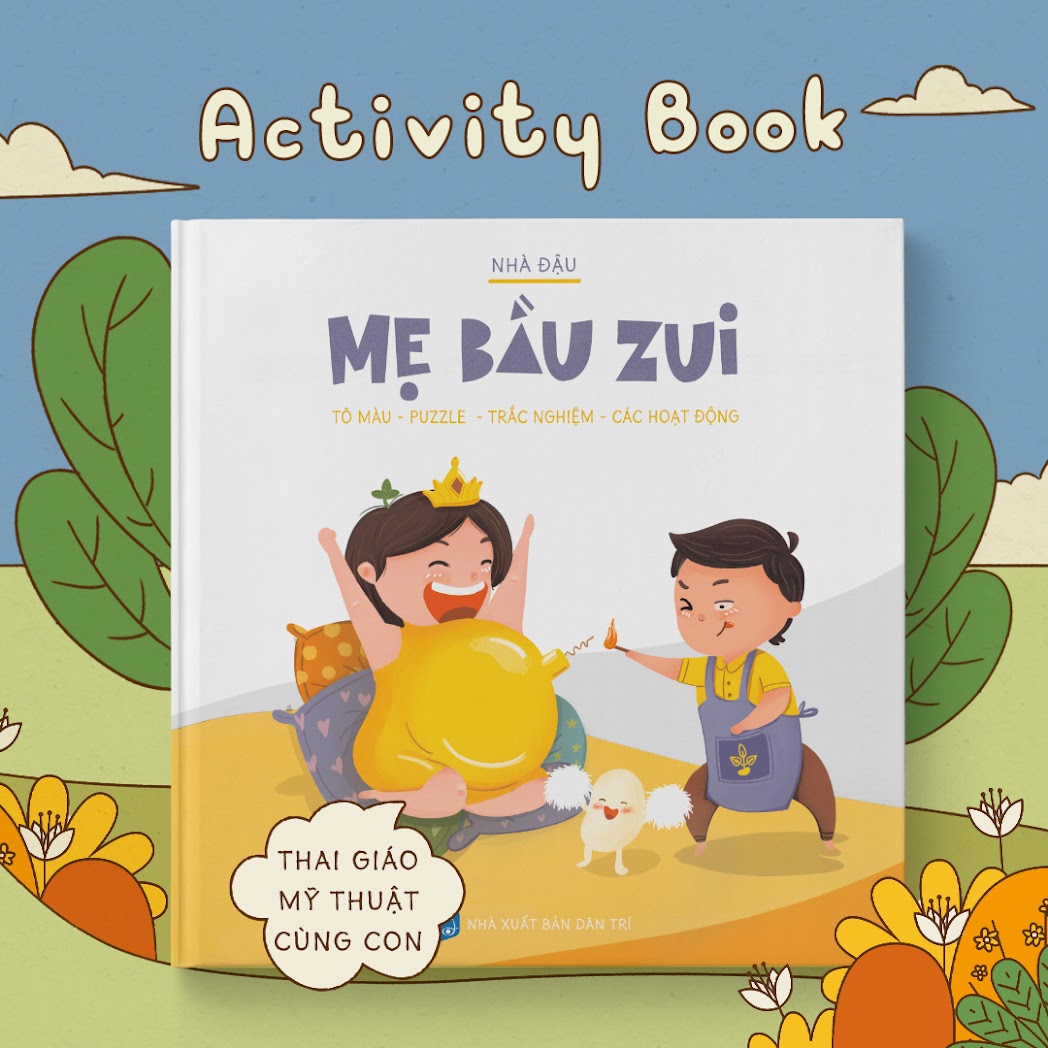[A116] Activity book: Bộ sách thai giáo bán chạy số 1 Việt Nam