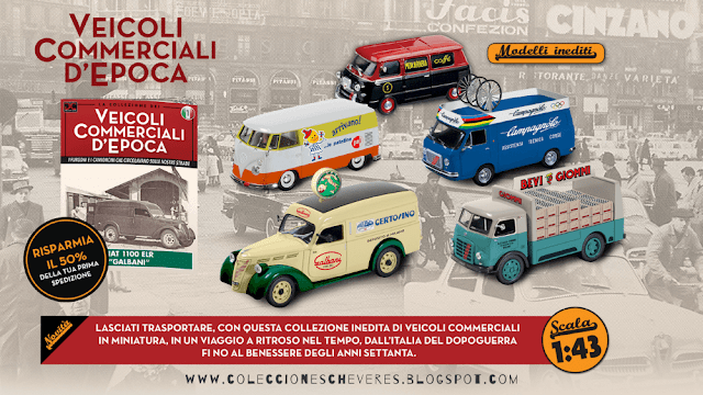 Veicoli Commerciali D'Epoca 1:43 Eaglemoss Collections Italia