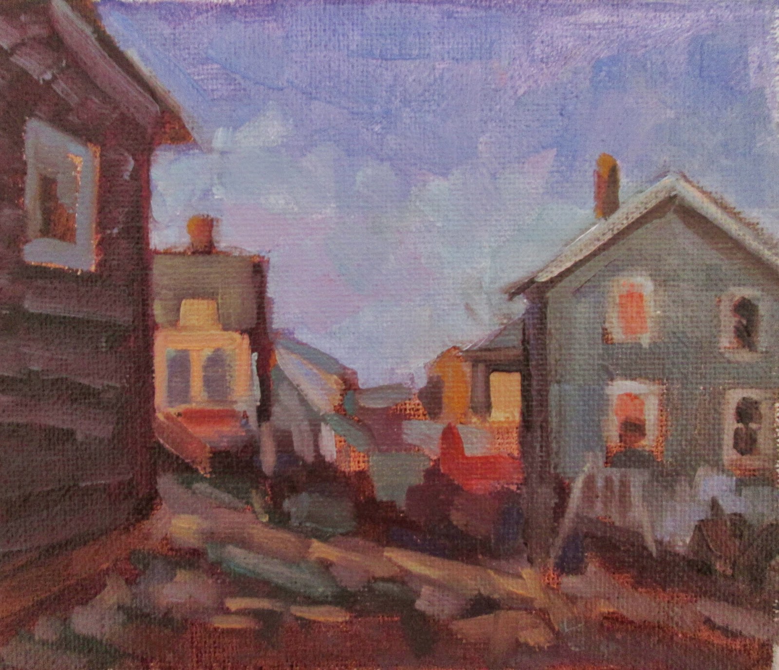 Just Painting Adding Color to a Three Step Value Study