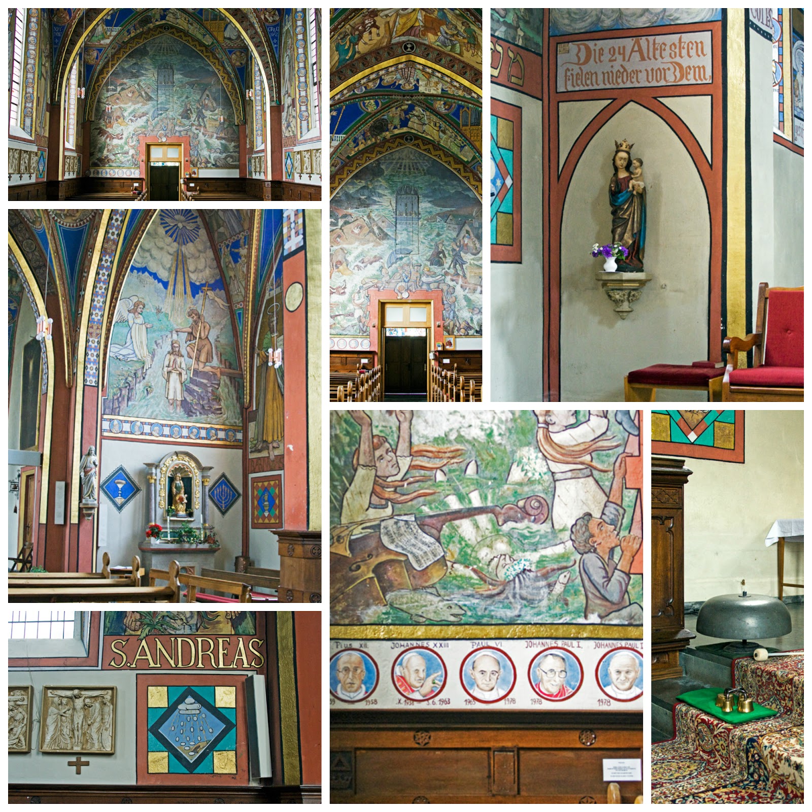 In Soul Eschfeld, Germany the St. Luzia Parish Church