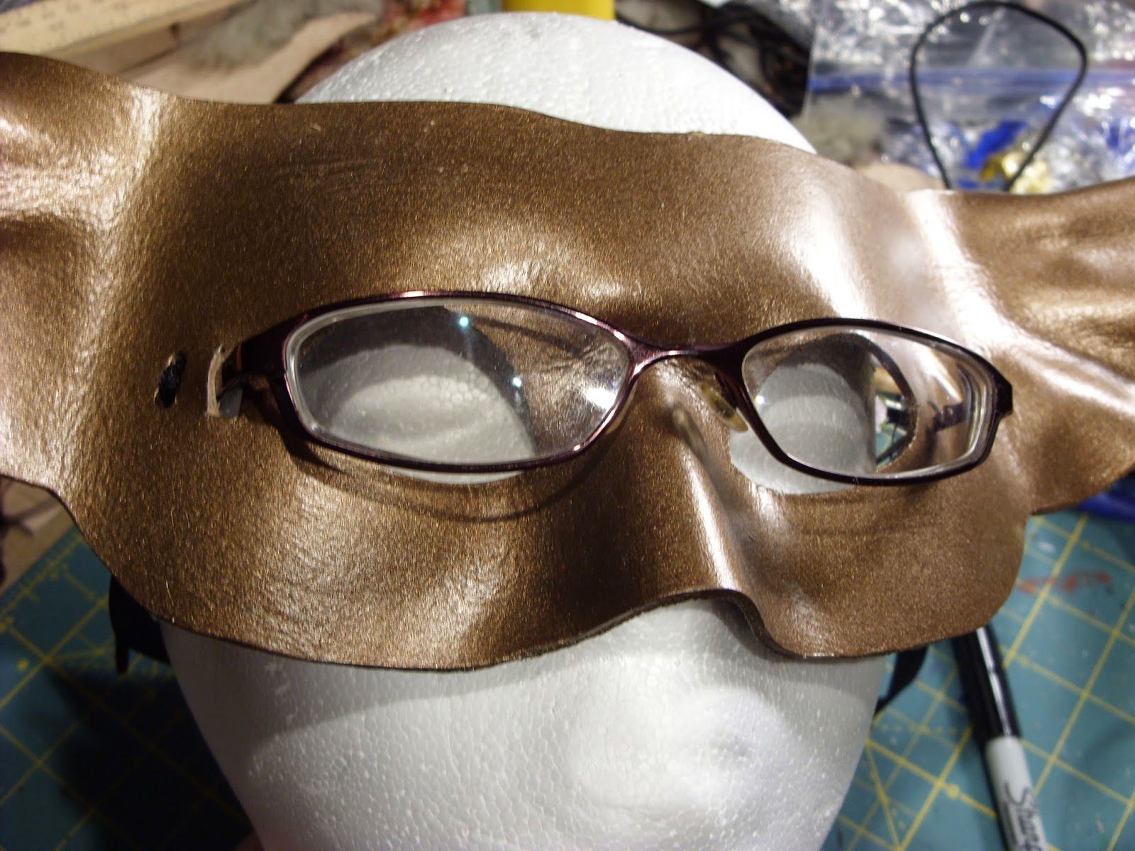 Squirrel Creek Creations Glasses Modification Tutorial Wear glasses