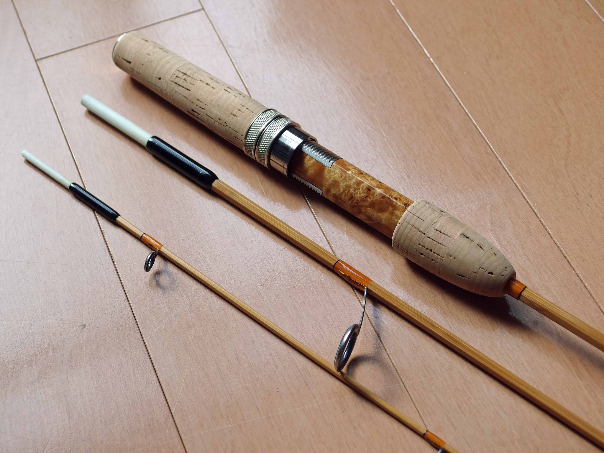 アキマル　バンブーロッド　　鱒王4番 アキマル バンブーロッド 鱒王4番 - メルカリ