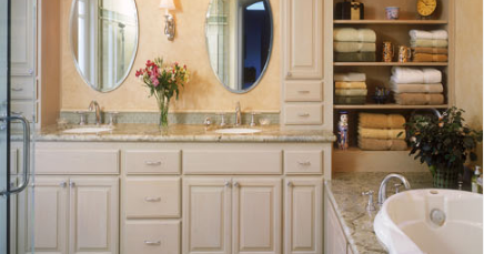 Best Home Improvement Refacing Washroom Cabinets Remodeling